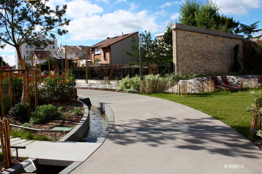 Courbevoie, Square Raspail-Kilford