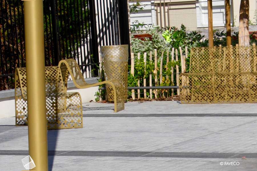 Courbevoie, Square Raspail-Kilford