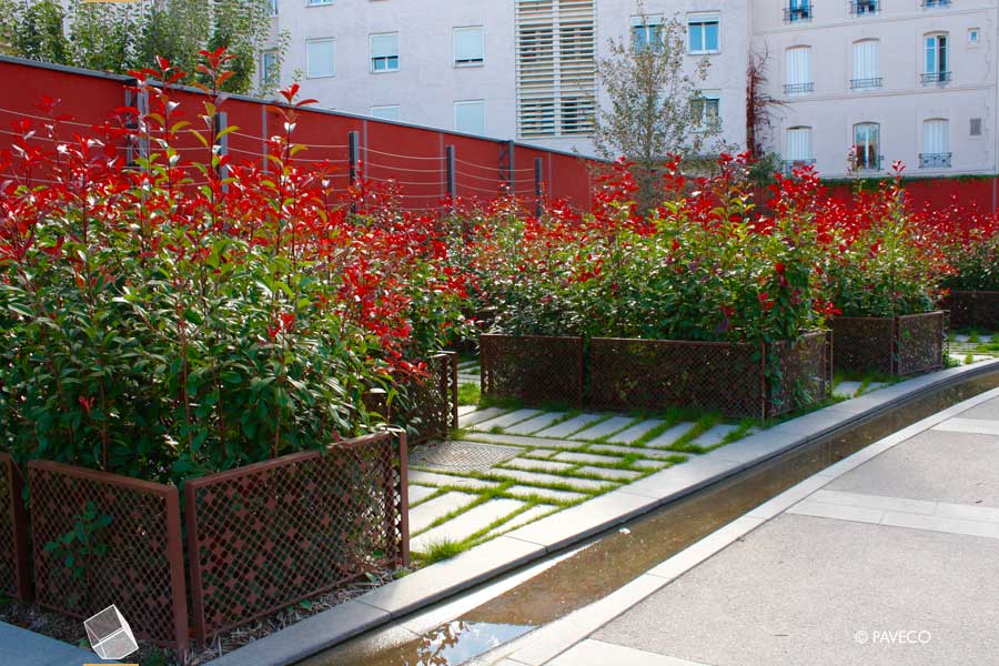 Courbevoie, Square Raspail-Kilford