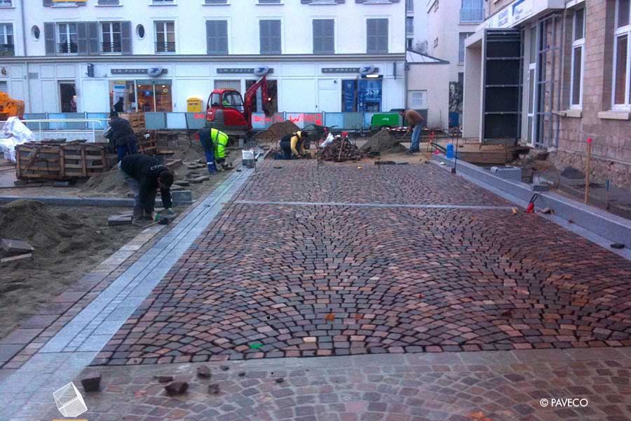Place Jean Jaurès à Rueil-Malmaison