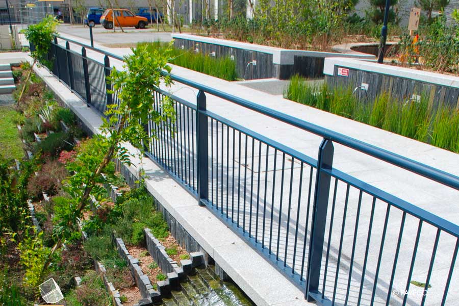 Jardin Creux, Trélazé - PAVECO